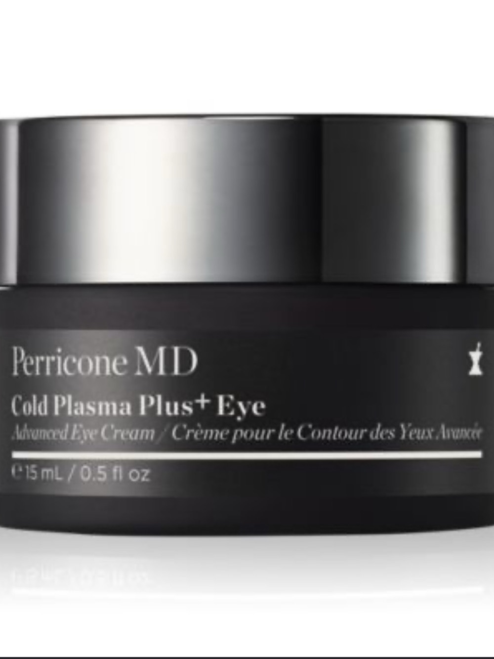 Perricone MD Cold Plasma Plus+ Eye Cream - Silver and Black Jar